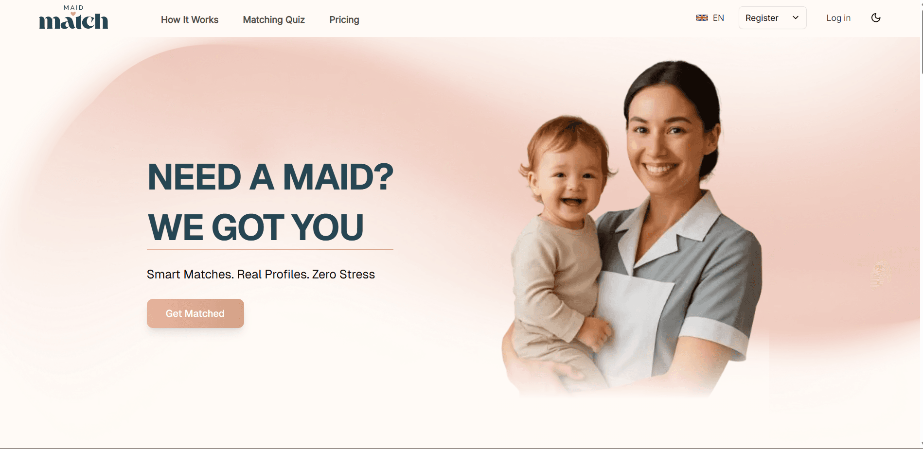 MaidMatch – AI-Powered Maid & Nanny Matching